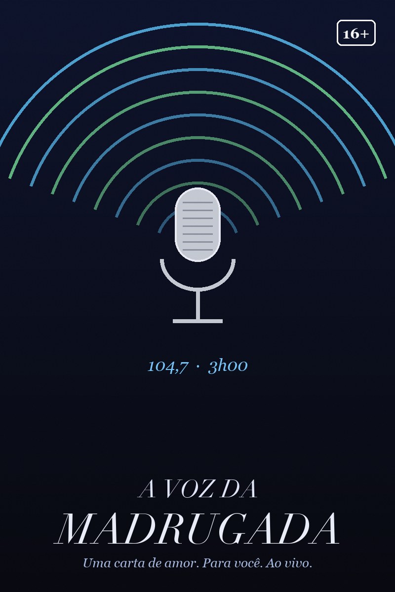 Capa de A Voz da Madrugada